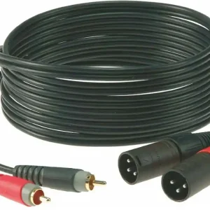 Expressversand Klotz AT-CM0100 - Cinch - 2x XLR male - 1m