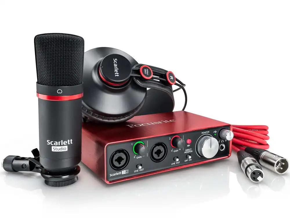 Kostenloser Versand Focusrite Scarlett 2i2 Studio