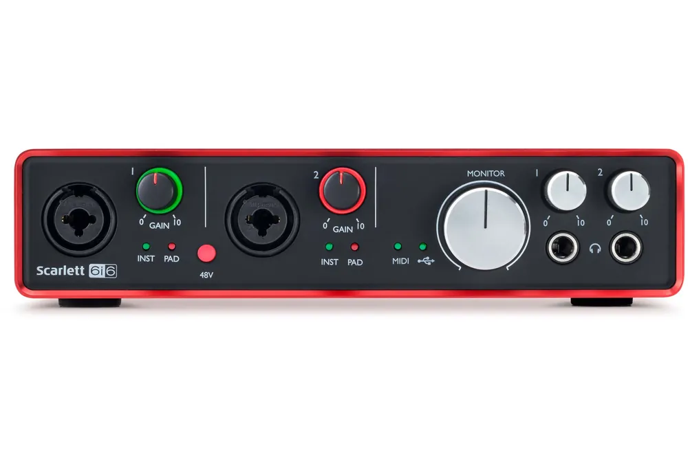 Aktuell Focusrite Scarlett 6i6 (2nd Gen)