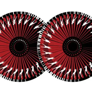 2x Zomo Slipmats - Dance - rot Günstig