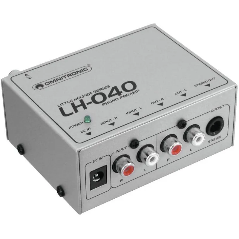 Neue Ware Omnitronic LH-040 - Phono-Vorverstärker