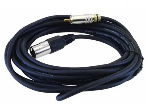 Preisknaller Omnitronic Kabel - 1x Cinch - XLR (m) - 5m