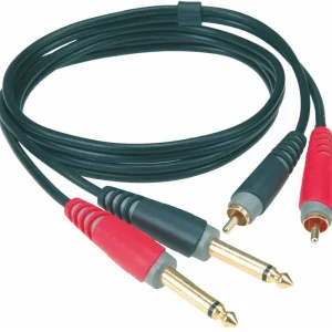 Highlight Klotz AT-CJ 0300 - Cinch - 2x 6.3 Klinke - 3m
