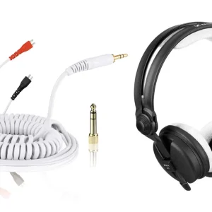 Bundle: HD 25 Kabel DeLuxe 3,5 m + Polsterset Teddy - white Preisknaller
