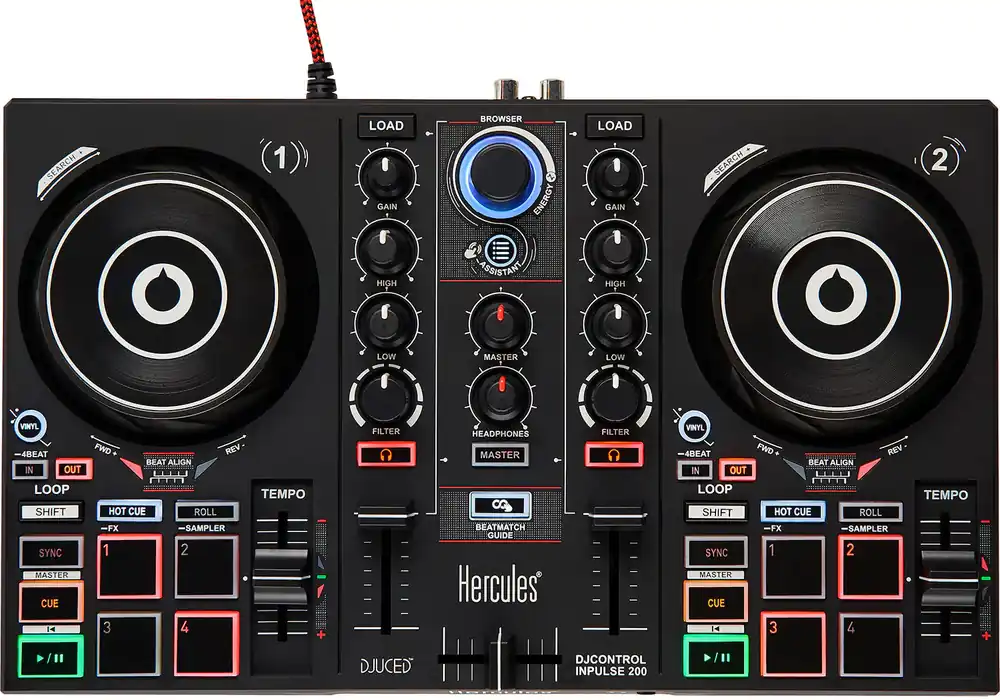 Günstig Hercules DJ Control Inpulse 200