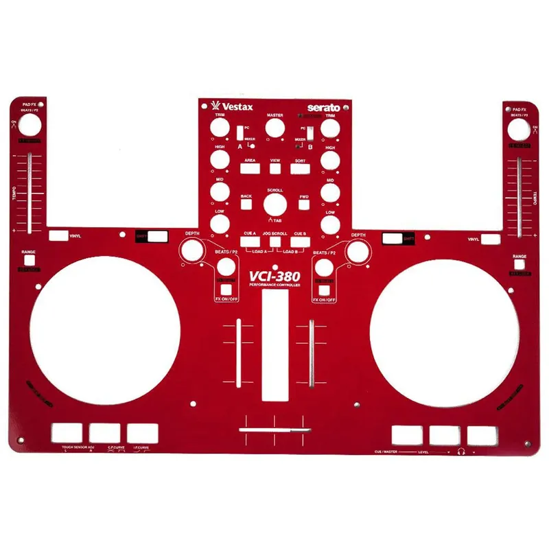 Ausverkauf Vestax VCI 380 Faceplate