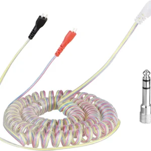 Expressversand Spiralkabel für Sennheiser HD 25 - 3,5m