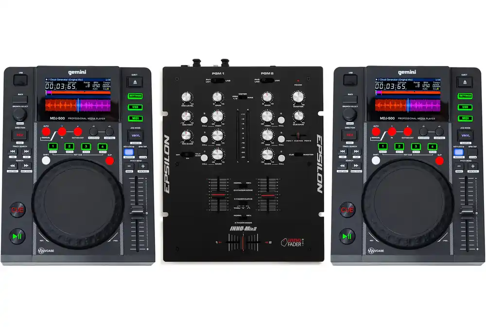Gratis Versand Gemini MDJ-500