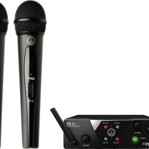 Solange Der Vorrat Reicht AKG WMS40 Mini Dual Vocal Set - US25B/D