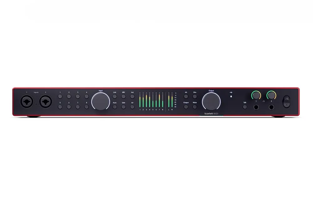Focusrite Scarlett 18i20 Gen4 Kostenloser Versand