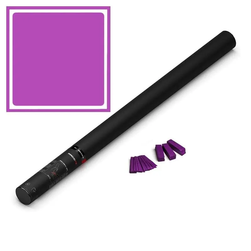 MAGIC FX Konfettikanone Handheld PRO, 80cm, Lila Neue Ware