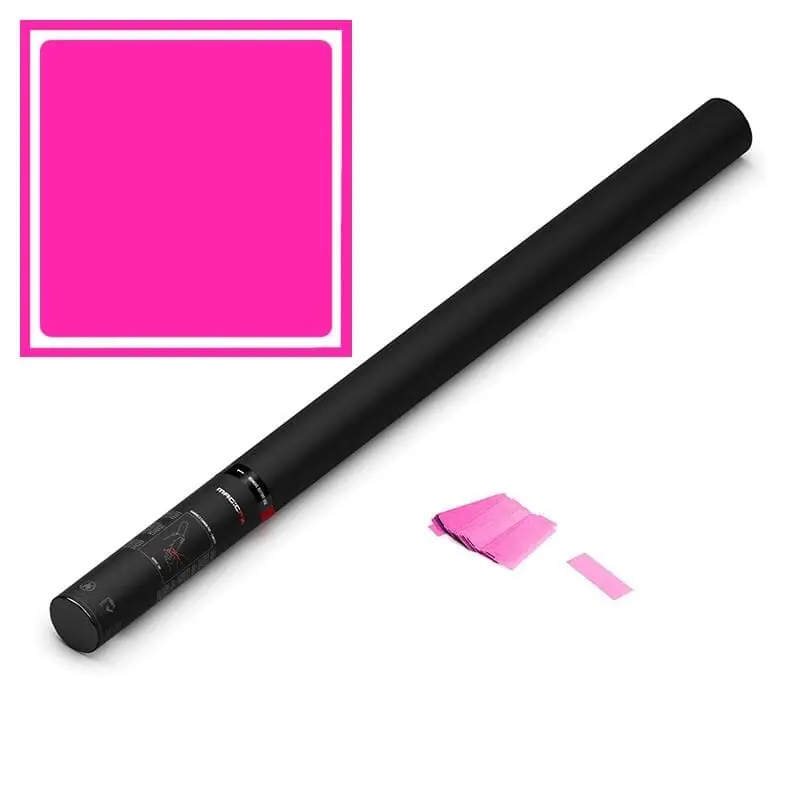 MAGIC FX Konfettikanone Handheld PRO, 80cm, Fluo Pink Preisreduziert