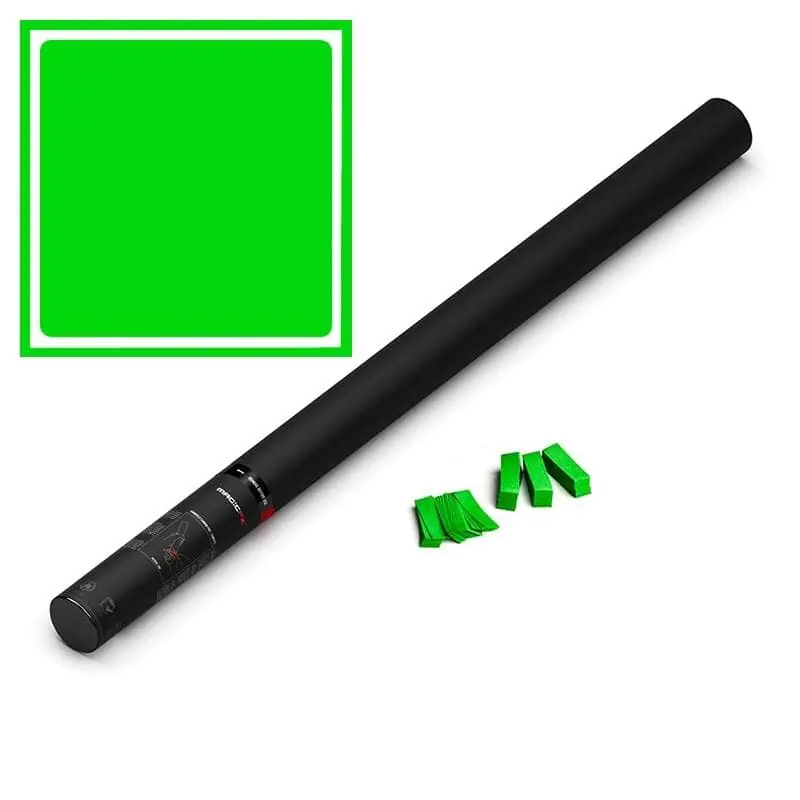 MAGIC FX Konfettikanone Handheld PRO, 80cm, Hellgrün Zertifiziert