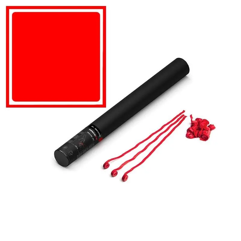 Markenware MAGIC FX Streamerkanone Handheld, 50cm, Rot