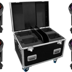 ADJ Focus Spot 4Z 4er Set inkl. Case Kostenfreie Lieferung