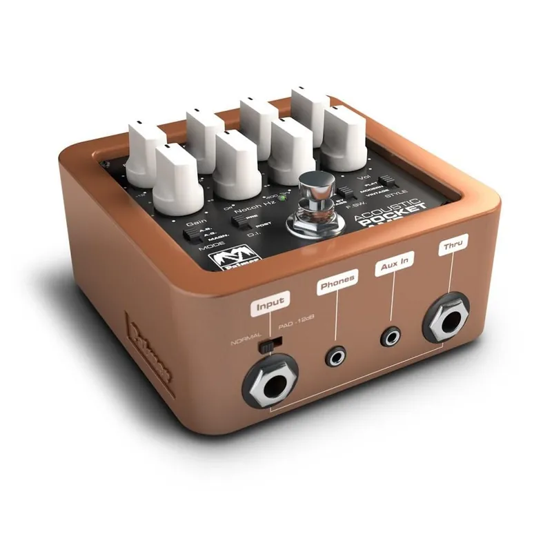 Palmer POCKET AMP ACOUSTIC - Portabler Preamp für Akustische Saiteninstrumente Top-Preis
