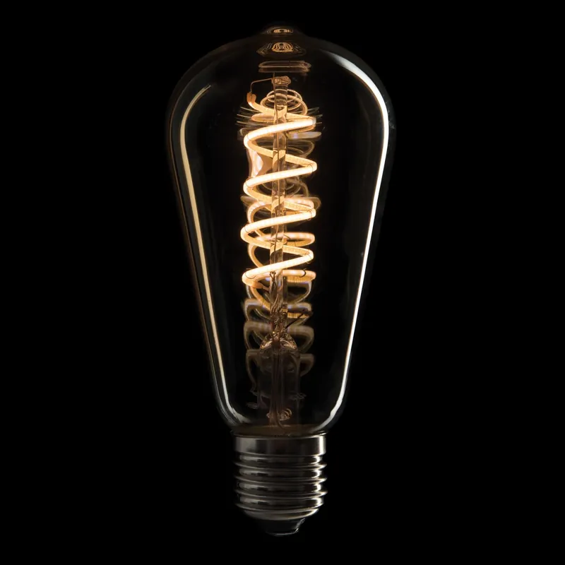 Wochenendangebot Showgear LED Filament Bulb E27 - 5 W - dimmbar - gold-Glasabdeckung