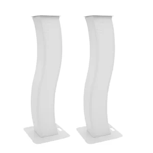 Geprüft EUROLITE 2x Stage Stand 150cm geschwungen inkl. Co