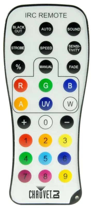 ChauvetDJ IRC-6 Infrarot Fernbedienung, für viele IRC-6 kompatible Geräte von ChauvetDJ Neuheit