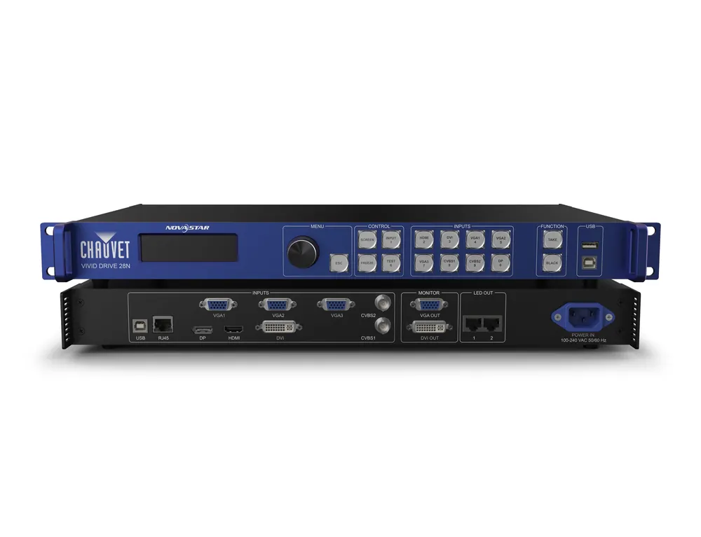 Sofort Bestellen ChauvetDJ Vivid Drive 28N, Novastar Video Treiber