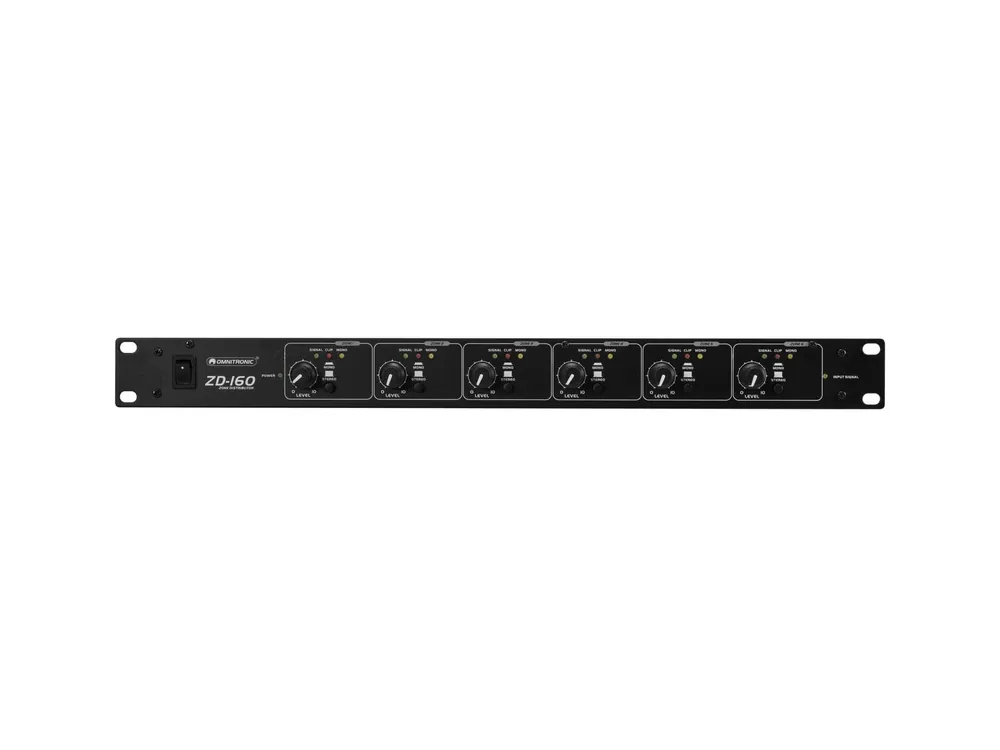 Neue Ware OMNITRONIC ZD-160B Zonen-Verteiler