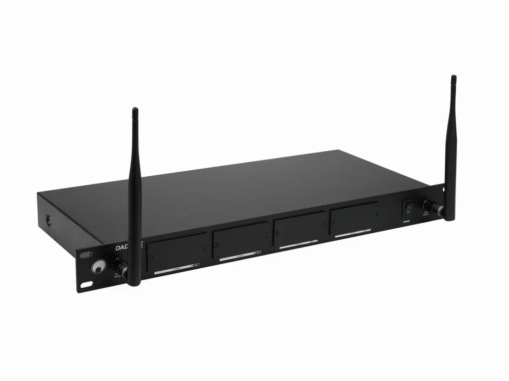 Must-Have OMNITRONIC DAD-4RX 4-Kanal-Empfängergehäuse für MO