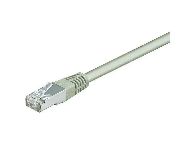 Nur Heute CAT 5e Netzwerkkabel Lose Ware, 2xRJ45 St. folien+geflechtgeschirmt 0,50m