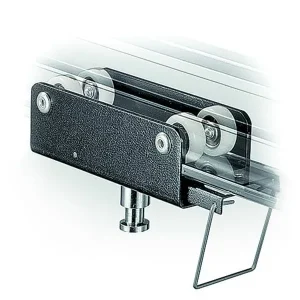 Neuheit Manfrotto FF3229 Sliding Carriage with 4 Wheels, Brake and 16mm Spigot