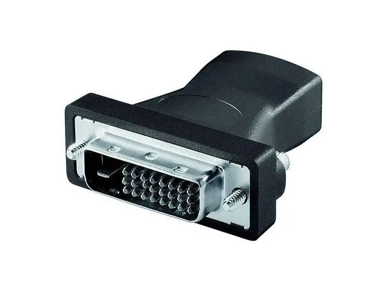 HDMI/DVI-D Adapter lose Ware, 19-pol. HDMI-Buchse>DVI-D (24+1) Stecker Markenware
