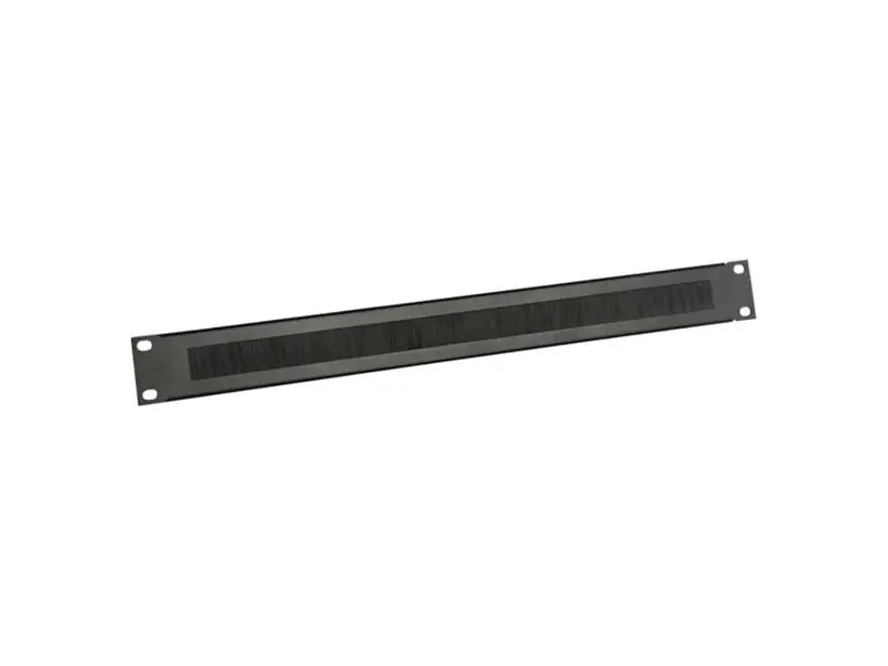 Neuheit ah 19" Parts 87221BRUSH - Rackblende 1 HE Stahl mit Bürstenleiste