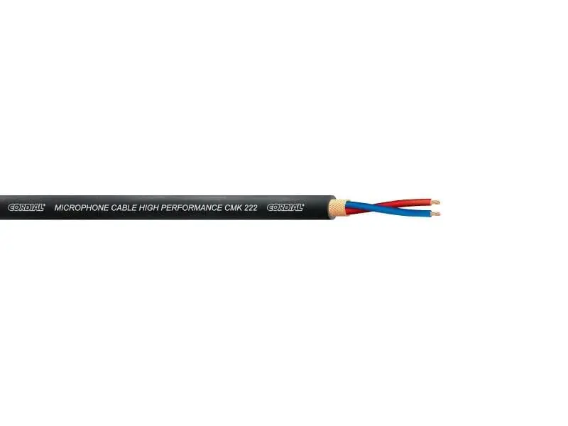 Cordial HIGH PERFORMANCE CMK 222 BLACK 100 - Laufmeterpreis, 100m Rolle Angebot