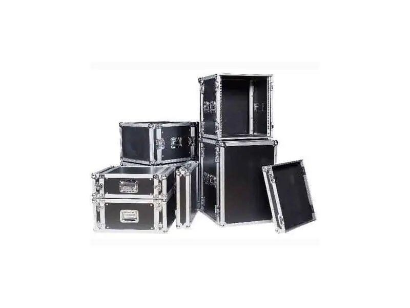 Preisreduziert 19" Rack - Flightcase 10 HE, Double Door