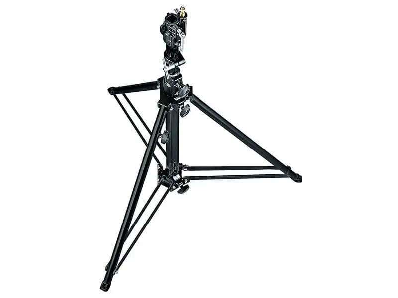 Manfrotto 070BU Verfolgerstativ Schwarz Neu Im Sortiment