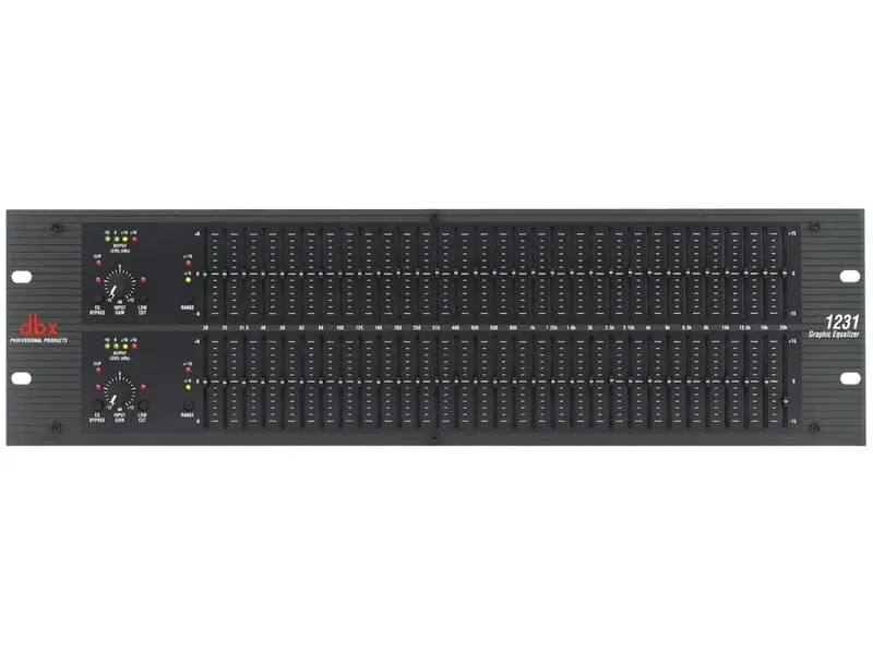 dbx 1231 Grafischer Equalizer, 2x 31-Band Sonderangebot