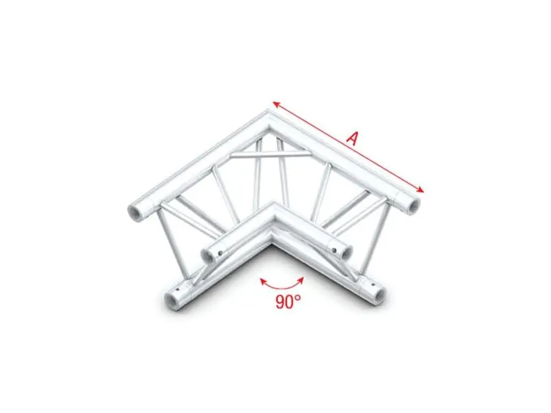 Milos GT30-003 Ecke 90° 3-Punkt-Traverse incl. Verbinder Nur Heute