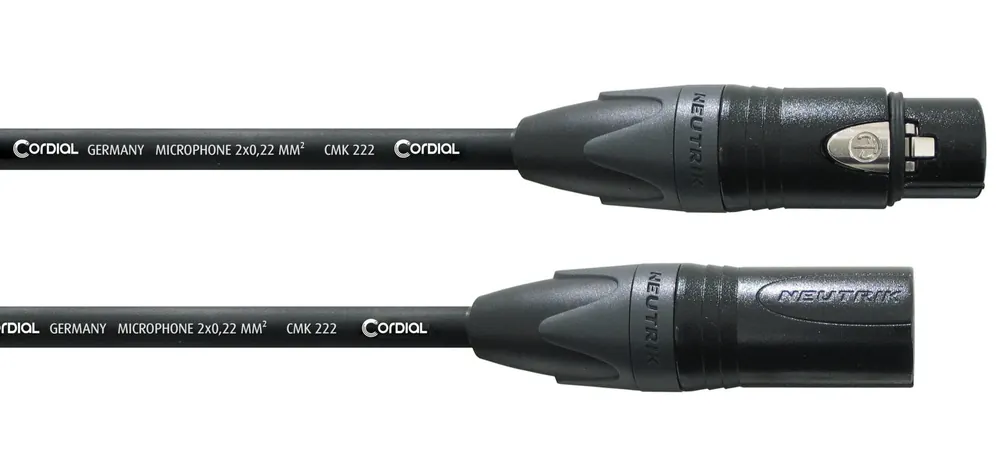 Finale Aktion CORDIAL PROLINE XLR KABEL, NEUTRIK XCR STECKER 15m