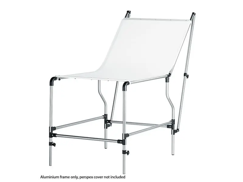 Manfrotto 320PSL Aufnahmetisch Mini silber ohne Platte Markenprodukt