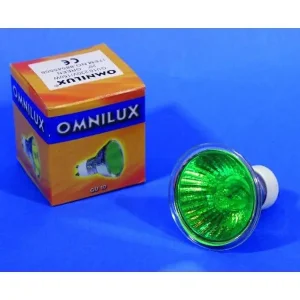 Bestseller OMNILUX GU-10 230V/50W 2000h 25° grün