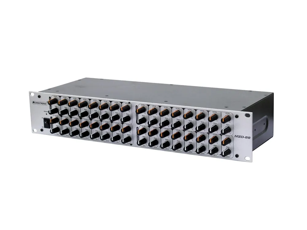 OMNITRONIC MZD-88 Matrix-Zonen-Verteiler Highlight