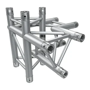 Finale Aktion Global Truss F33 4-Weg Ecke C44, 3-Punkt Traverse inkl. Verbinder