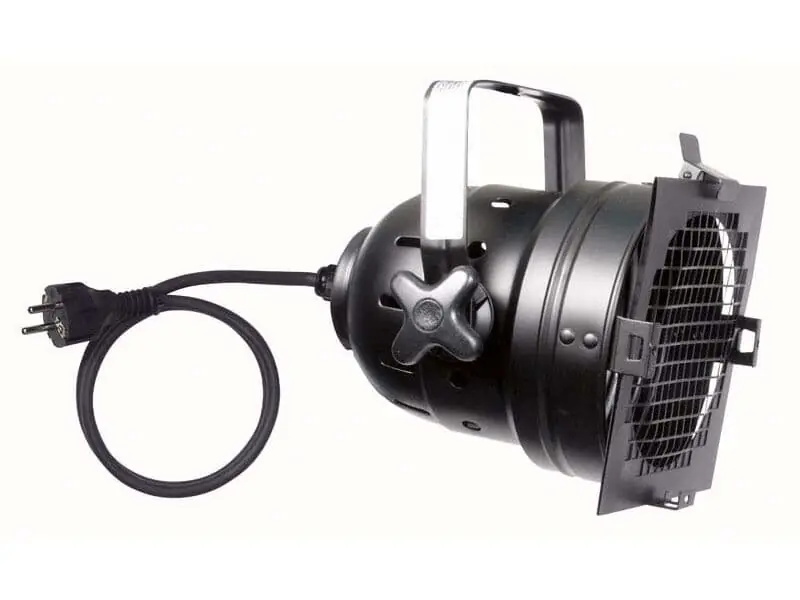 Showtec Par 56 Kanne, schwarz, kurz, m. Kabel u. Stecker, FFR Kracherpreis