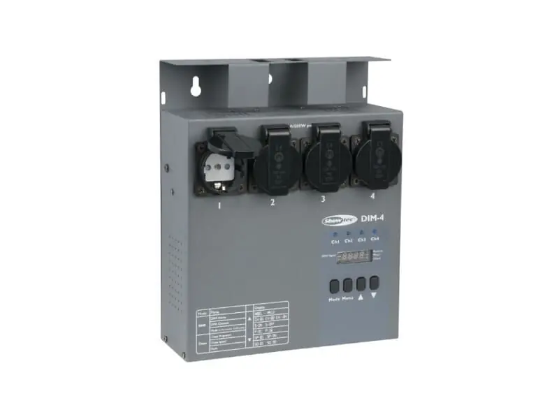 Showtec DIM-4 Channel 3A per channel Dimming Pack Bestseller