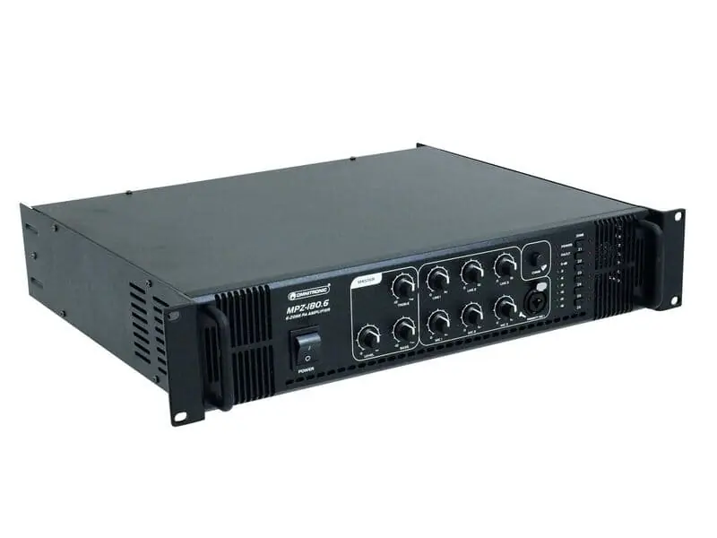 OMNITRONIC MPZ-350.6 Mischverstärker+ Zonen Neue Ware