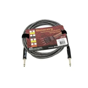 Top-Preis DIMAVERY Instrumenten-Kabel, 3m, schwarz/silber