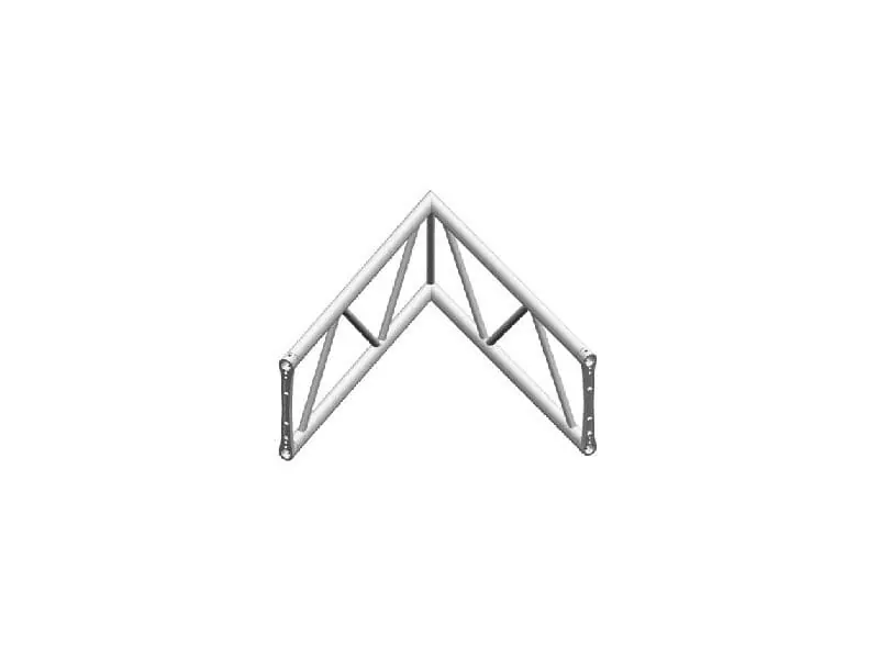 Litec FX-25 60° 2-Weg Ecke, 2-Punkt Rohrabstand 25cm Echt