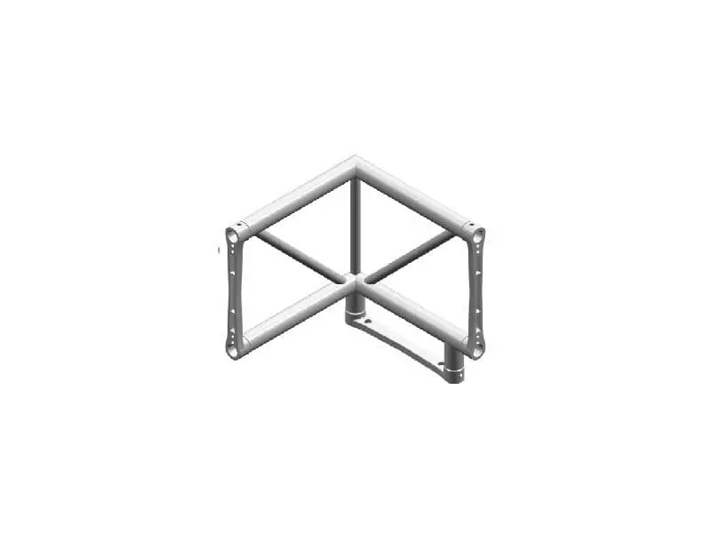 Litec FX-40 3-Weg Ecke, 2-Punkt Rohrabstand 40cm Expressversand