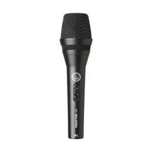 AKG P5 S, dynamisches Gesangsmikrofon mit knackfreien On/Off Schalter Nur Heute