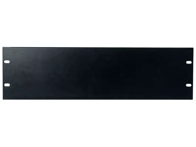 Nur Heute 19" Blindpanel / Rackblende 3HE Metall, 2mm