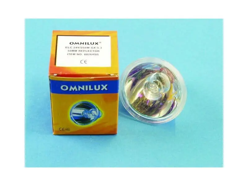 Beliebt OMNILUX ELC 24V/250W GX-5,3 500h 50mm Reflektor