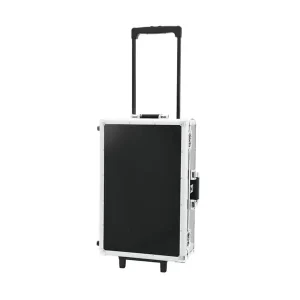 Direktkauf Roadinger CD-Case, schwarz, 120 CDs, mit Trolley